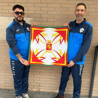 I ventimigliesi Alfonso Trotta ed Elia Russo unici liguri selezionati per la Nazionale della Lega Italiana Sbandieratori