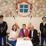 Da sinistra, la produttrice Muriël Horst, S.A.S. la Principessa Nina di Seborga, lo scrittore James Vasey. Credits: Kaidi-Katariin Knox