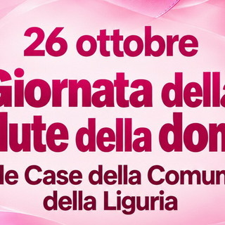 Ottobre Rosa, a Sanremo una giornata dedicata alla salute della donna: incontri e prevenzione alla Casa della Comunità