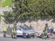 Bordighera: 70enne finisce fuori strada sull'Aurelia a Madonna della Ruota, intervento dell'elicottero (Foto)
