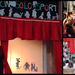 Vallecrosia, teatro e divertimento: una festa chiude le attività del centro estivo Nonsolosport (Foto)