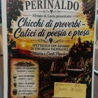 A Perinaldo una serata tra vini, canti e tradizioni della Valpolicella