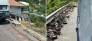 Ventimiglia, strada per Mortola: iniziati i lavori di messa in sicurezza (Foto)