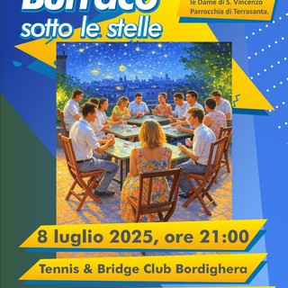 &quot;Burraco sotto le stelle&quot;, a Bordighera evento di beneficenza l'8 luglio