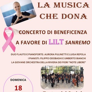 Sanremo: la musica si fa solidarietà per la LILT con un grande concerto al Casinò
