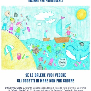 Concorso del progetto “Missione Pelagos – Balene e bambini insieme per l’ambiente”.